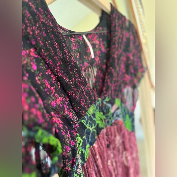 Free People Bohemian Floral Dress - Picture 4 of 7